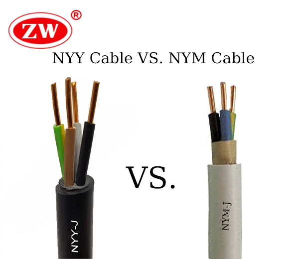 difference between nyy cable and nym cable