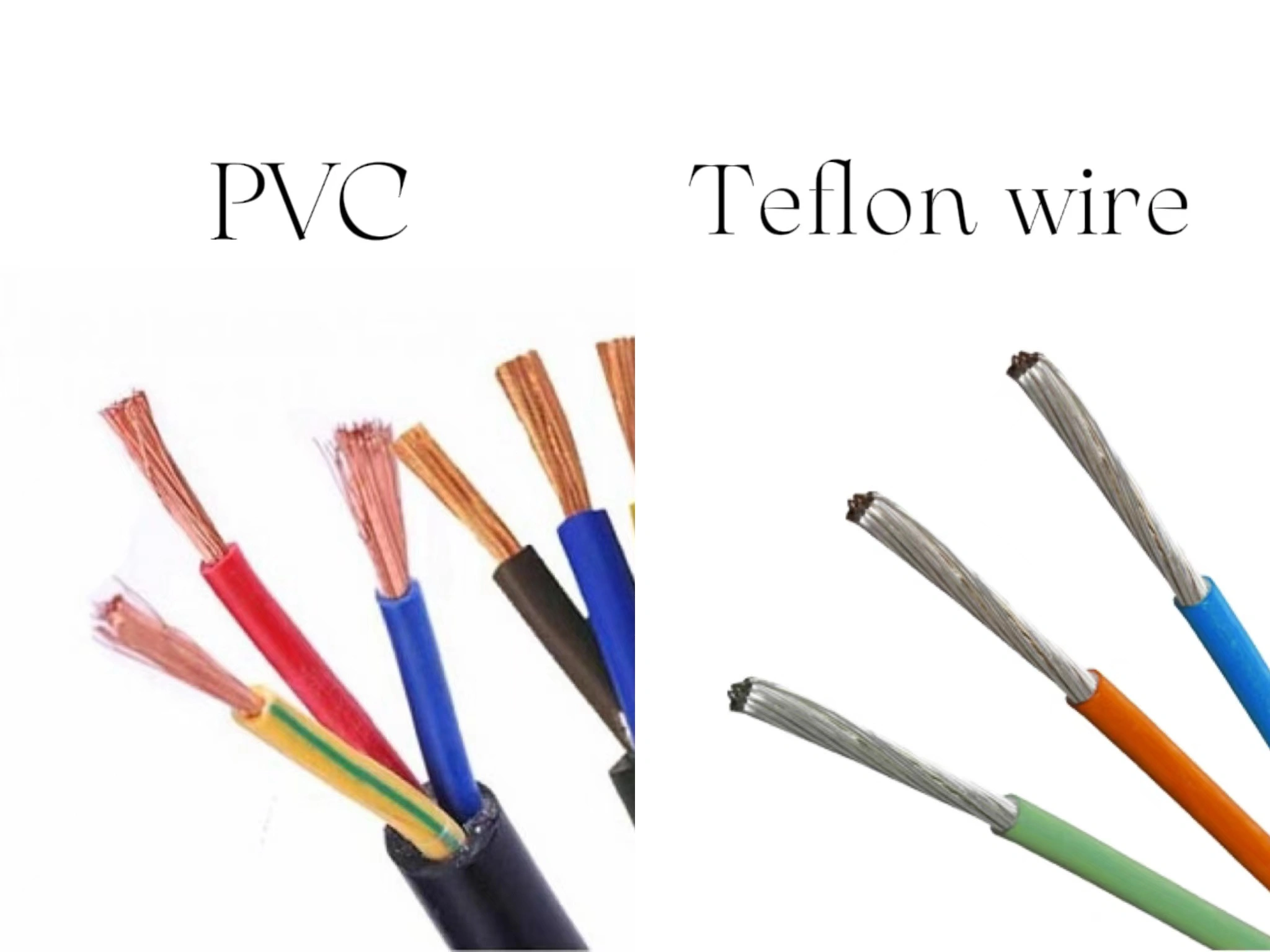 pvc vs teflon wire